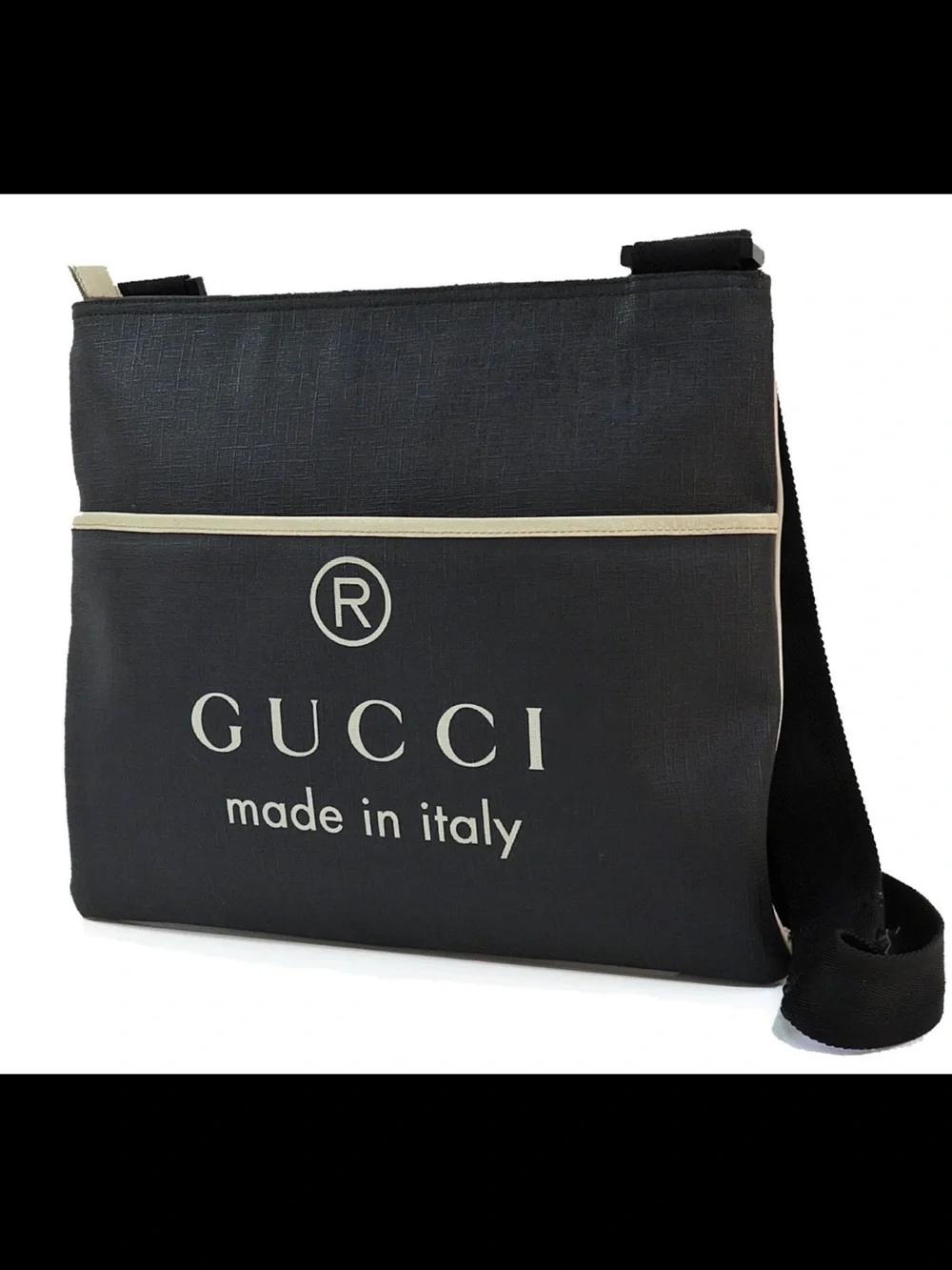 Gucci Black Crossbody Bag - Made in Italy